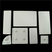 프로파일부품 유럽 표준 엔드 캡 커버 알루미늄 프로파일 플레이트 용 프레임 기계, 01 WHITE_10 Eu 4060 1 hole