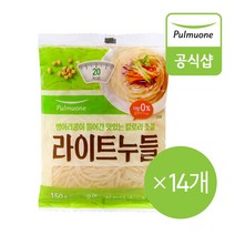 [풀무원] 병아리콩 곤약면 라이트누들 150gx14개, 14개, 150g