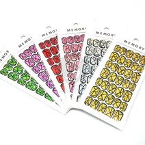 메모리 자개홀로그램 스티커, /, MOPF 02