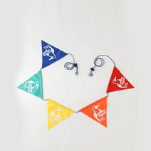 첨스 부비 로고 가랜더_Rainbow[CH62-1683]., FREE
