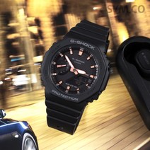 카시오 지샥 지얄오크 미니 매트블랙 카본코어 캐쥬얼 시계 GMA-S2100-1A