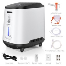 가정용산소발생기 산림욕기 Varon y-105101w 산소 집중 장치 홈 케어 oxygene 기계 1l-7l 휴대용 산소 집중 장치 hd led 디스플레이 산소 발전기, 너-105w, 미국 플러그