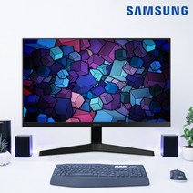 삼성전자 60.4cm LED 슬림베젤 모니터, 신형 S24C310