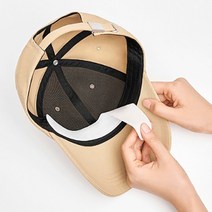 모자 셔츠 오염 방지 땀 흡수 패드 10장 Set, 화이트