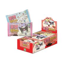 서주 산리오 포켓 웨하스 초코 16.6g x 84개 로아커 과자집만들기, 4개