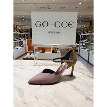 [고세] 21FW 여성 컬러믹스 스트랩 포인트 펌프스 8CM (GWP3109RA)