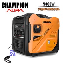 소형 가솔린 발전기 챔피언 발전기에 적합 5KW0V 디지털 주파수 변환 가정용 자동 RV 아이스크림, [01] 5800W 원격 전기 시동(CP6800iE)