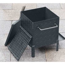 탄소 숯불 착화기 업소용 식당 화로 양꼬치 바베큐, 소형(송풍기 포함)