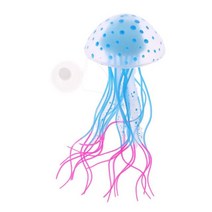 해파리키우기 수족관 형광 해파리 물고기 탱크 장식 본격적인 트럼펫 금붕어, [03] 파란, [01] M