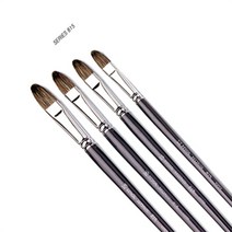 화홍 815 유화붓 아크릴붓 낱자루 평붓, 2호