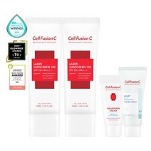 [셀퓨전씨] 레이저 썬스크린 45ml+45ml (+미니어처2종), 단품