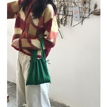 릴리플리츠니트백