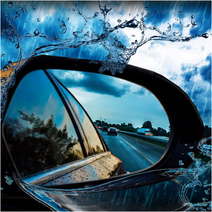 이글아이 사이드미러 수리 방수 발수 친수 코팅 필름 자동차발수코팅, 2P세트 - 200X250 사각