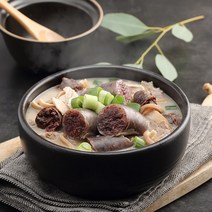 [병천아우내순대]병천순대국밥세트 8인(육수600g x 4팩+야채순대국밥고기320g x 4팩)