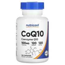뉴트리코스트 코큐텐 코엔자임 Q10 100 mg 120 캡슐
