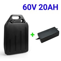 할리 전기 자동차 리튬 배터리 방수 18650 60V 40Ah 2 륜 접이식 Citycoco 스쿠터 자전거, [01] 금, 01 금