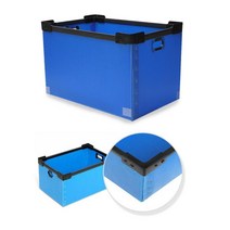 플라스틱 적재 박스 단프라 C형 상자 중형 3개 정리상자 물류 물류센터, 적재박스 C형 중