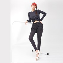 에크레아 여성용 투인원 레깅스 팬츠