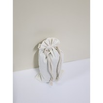 광목 무지 이너 파우치 16 x 26 cm 버킷 백 속 가방