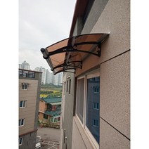 캐노픽스 650x7700 DIY 캐노피 테라스 정문 렉산 처마 비가림 현관 차양 비막이, 블루, 세트앙카, 회색, 1개