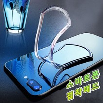 PW34ABA7 만능 나노 패드 스마트폰 거치대 차량거치대 매직 거치대 셀카봉, PR 1, PR 방패형+삼각형(투명)