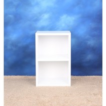 성원퍼니처 공간박스 2단/완제품배송/두께2.4cm, 화이트