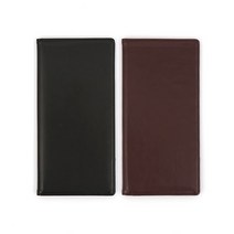 메트로폴리스 클래식 포켓 빌패드 빌지판 영수증꽂이, 버건디