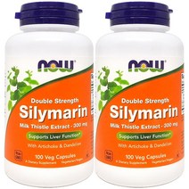 3병 Now Foods 나우푸드 실리마린 밀크씨슬 300 mg 100정