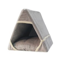 비숑 반려견하우스 고급 펫하우스 슈나우저 애견텐트집 삼각 텐트형 개집