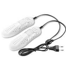110v-220v 12w 경주 용 자동차 모양 voilet 가벼운 신발 건조기 발 보호기 부츠 냄새 탈취제 제습 장치 신발 건조기, 하얀, 유럽 ​​연합