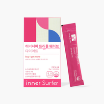 이너서퍼 트리플 웨이브 가르시니아 다이어트 보조제 스틱젤리 체지방 감소 300mg 14일분, 1개
