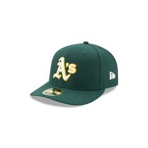 ERA Men 39;s Era Green Oakland Athletics Road Authentic Collection On Field Low Profile 59FIFTY Fitt