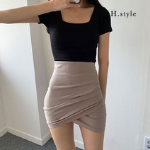 에이치스타일 SK 비비안튤립스커트 여름 스커트