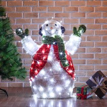 LED 허그 눈사람장식(92cm)/크리스마스장식 인테리어, 단품