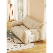 저상형쇼파 북유럽 1인용 2인용 좌식 리클라이너 소파, 라이트 그레이