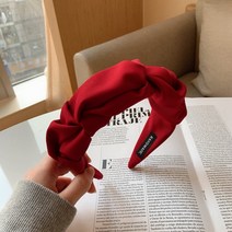 셀프웨딩 신부 헤어악세사리 티아라 촬영 소품여성을위한 패션 헤어 후프 밴드 여자 꽃 솔리드 컬러 머리띠