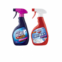 비트 O2 강력 얼룩제거제 500ml + 찌든때제거제 500ml, 25세트
