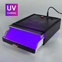 미니 led uv 젤 경화 상자 램프 기계 자외선 3d 프린터 수지 uv 접착제 오일 유리 잉크 페인트 전화 수리 화면 365nm, 395nm