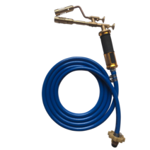 동파이프 용접 줄토치 LPG 구리 고온 동관 보수 스폿, 토치 2.5m 튜브 5m 범용 용접 와이어, 1개