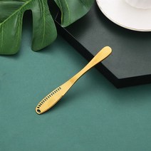 버터 나이프 치즈 천공 도구 빵 잼 베이킹, Golden, Golden