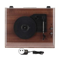 텐테이블 블루투스 5.0 비닐 레코드 플레이어 레트로 3 속도 스테레오 휴대용 턴테이블 100 ‑ 240V hot, 04 AU