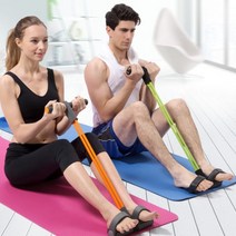 홈트 근력운동 멀티 라텍스 튜빙밴드, 그린