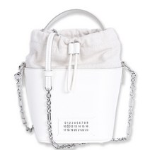 마르니 [이지겟] 메종마르지엘라 23SS 여성 5AC 버킷백 스몰 화이트 S61WG0035 P4348 H0157