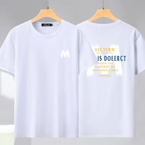 쥬엔리치 4XL-10XL 남자 빅사이즈 반팔 티셔츠 순면 라운드 넥 캐쥬얼 남성 루즈핏 여름 티