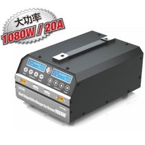 원래 PC1080 Lipo 배터리 충전기 농업 드론 uav에 대 한 1080W 20A 540W 2 듀얼 채널 리튬 배터리 충전기, US plug