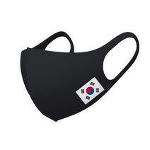 빨아쓰는 태극기 새부리형 마스크, TKBio05.화이트(흰색)