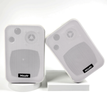 매장용 벽걸이 스피커 실내용 패션 스피커 80W, 4인치 화이트 1개