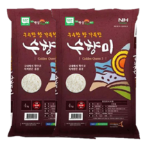 골든퀸 3호 수향미 골드퀸 골드퀸3호 류수영 구수한 누룽지향 향미쌀 향미, 4kg, 2개