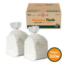 그린위생 해피타임 덕용포장 80g 업소용물티슈 500매, 선택완료, 단품없음