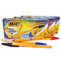 BIC 빅볼오렌지화인 12개입 0.7mm, 블루, 2세트